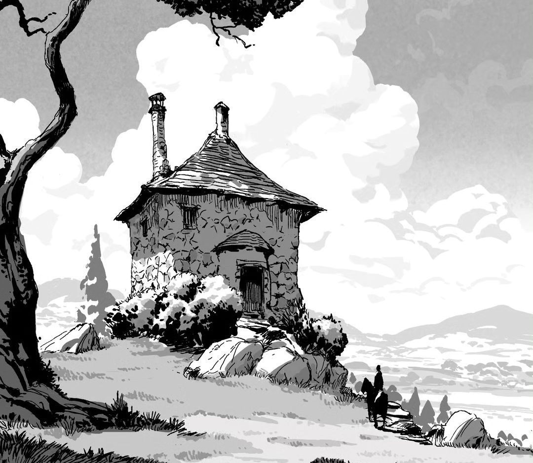 Capa do poema Casa Caída